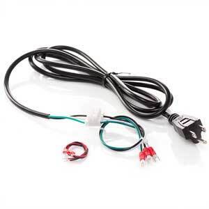 SB2 Power Cable Assembly Including AC Wires, DC Wires, Strain Relief and Power