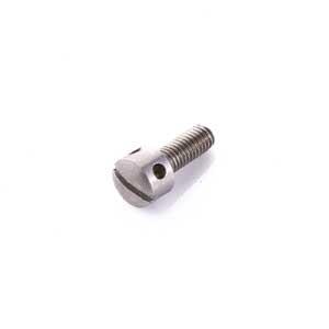 DD700 Sealing Screw M3-0.5 X 8Mm Hex Flange 18-8SS Drilled Hole