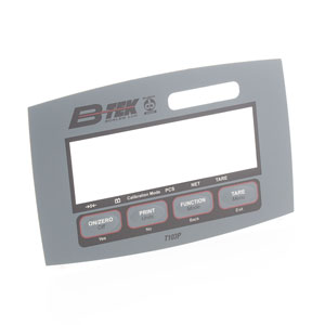 T103P Front Panel B-Tek Overlay