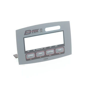 T103S Front Panel B-Tek Overlay, Active Keypad