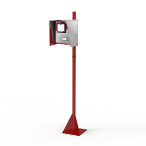 Kiosk Swing Arm Pole Skynet 2050