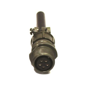 DMS3101E14S-5S-A-BSN-0 Straight Cable Receptacle 5 Socket