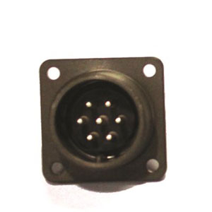 DMS3102E16S-1P-A Panel Mount Receptacle 7 Pin