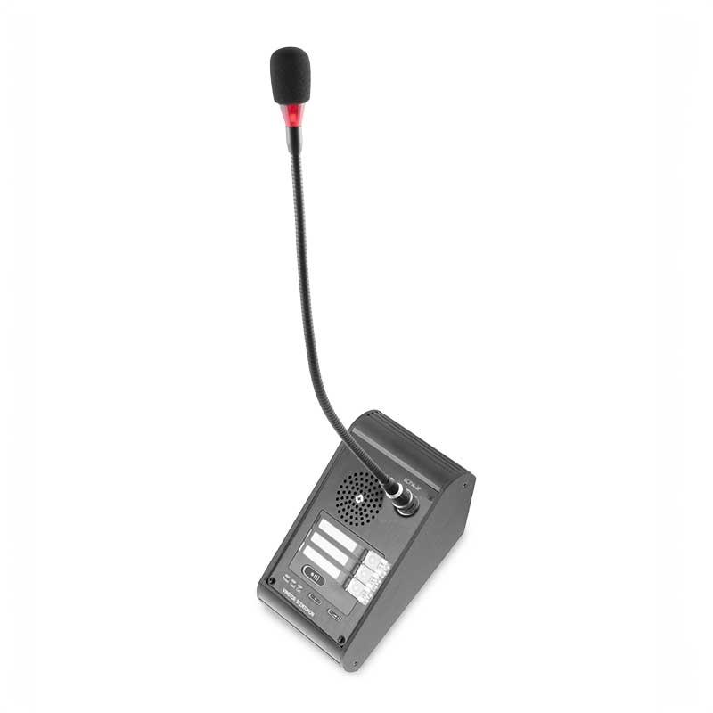 3-Button Microphone Station