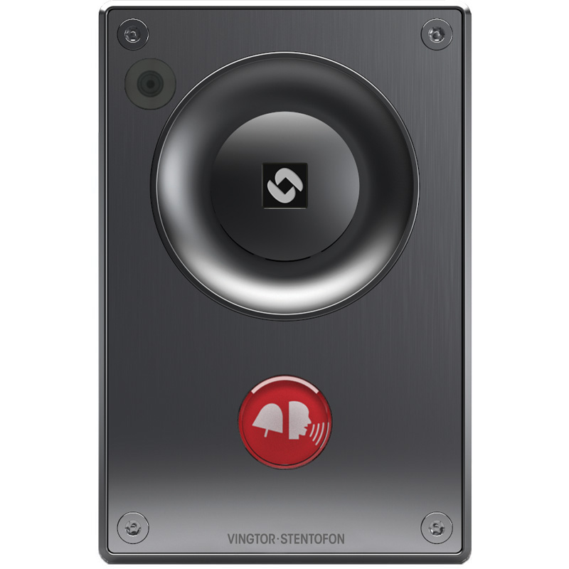 Stainless Steel Noise Canceling Video Intercom