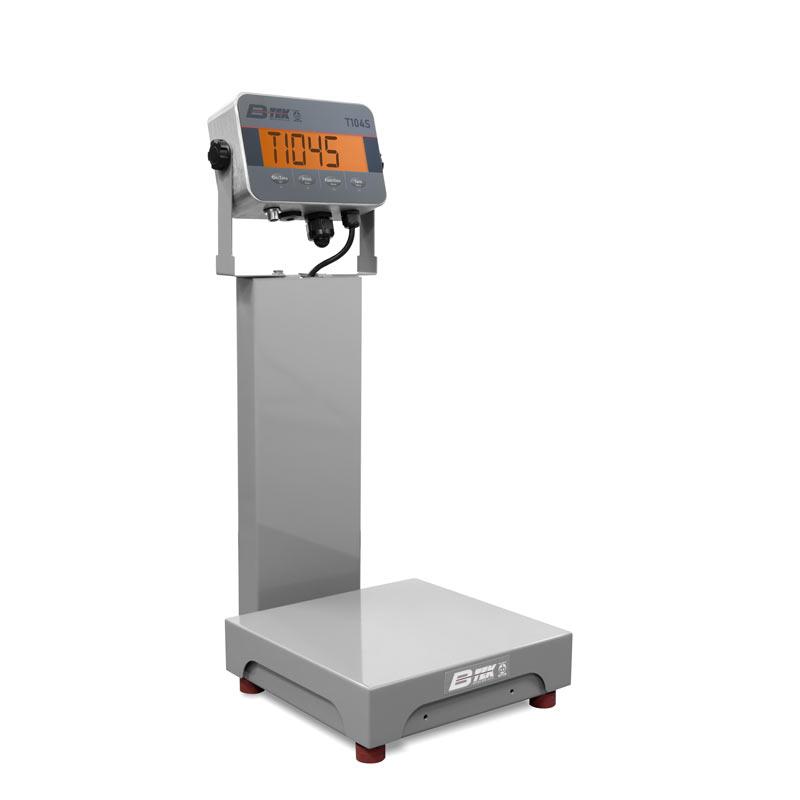 B-TEK, 500 lb Wt Capacity, 24 in Weighing Surface Dp, Bench Scale -  49AX51