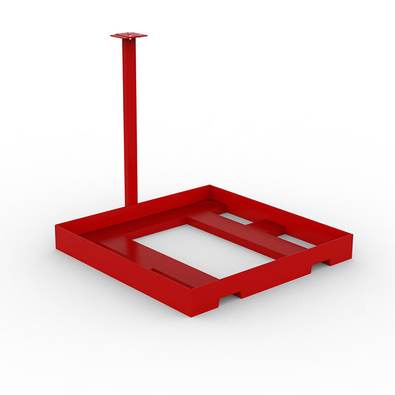 Clydesdale Portability Frame High Resolution Flintec Feet